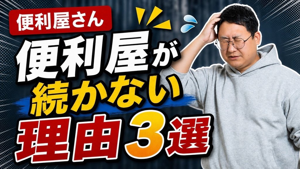 便利屋が儲からない・失敗する3つの理由｜初年度の年商9万円だった現場の答え